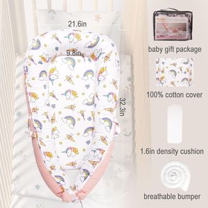 Solido copri lettino morbido panno traspirante Set biancheria da letto per neonato 0-24 mesi tessuto di seta cuscino per bambini indossabile - Product Image 3