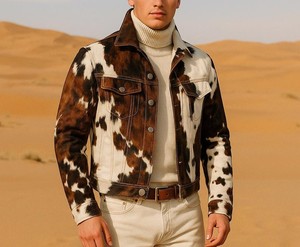 Top Design hommes hiver en cuir véritable veste col montant manches longues 100% haute qualité personnalisable prix raisonnable - Product Image 1