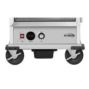 Gabinete de Calentamiento Comercial Plateado KM-CH36-WNGL de 33 Pulgadas, Sin Aislamiento, Certificado por NSF, 1500W, 120V, Nema 5-15P, con Estantes para Cables - Product Image 2