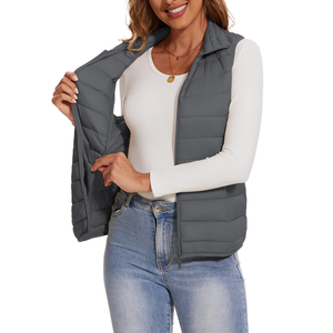 Chaqueta de invierno para mujer superventas, chaleco acolchado, ropa exterior de algodón impermeable, venta al por mayor, vendedor caliente por fabricante - Product Image 3