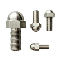 Vis à tête hexagonale monobloc en acier inoxydable 304, fixations décoratives personnalisées, vis M3-M20, fabricants de fixations