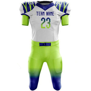 <b>Best</b> Selling Short Sleeve Quick Dry Adult American <b>Football</b> & Soccer Uniform Latest Style Sports Wear Set - Product Image 5