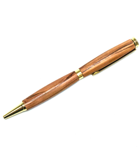 Bolígrafo de Madera de Olivo OWP 002 con Tinta Azul y Punta de 0.3mm - Product Image 1