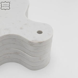 Tabla de cortar de mármol y madera de acacia con logotipo personalizado, tabla de queso personalizada con embalaje en caja - Product Image 2