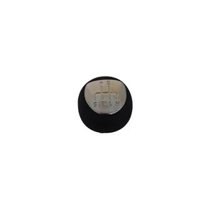 Perilla de cambio de marchas para Renault Clio, Kangoo, Twingo, Dacia Logan-Cromo negro - Product Image 3