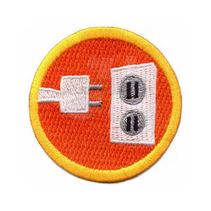 Parche personalizado bordado de tela de sarga con colores brillantes para ropa Parche bordado divertido para trajes Casuales - Product Image 2