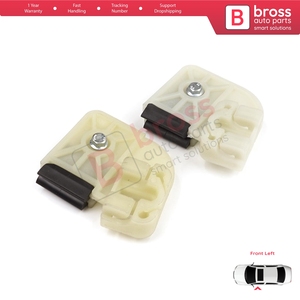 BWR5531 Clips de reparación del regulador de ventanilla eléctrica soporte puerta delantera izquierda para Transporter T5 T6 Caravelle Multivan 2003-2024 7H0837753 - Product Image 4