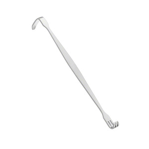 Retractor de heridas SENN MILLER BABY de 6.18 pulgadas, 3 puntas, gancho de piel de doble extremo, retractor quirúrgico - Product Image 4