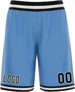 Shorts de basket-ball personnalisés en sublimation, respirants, en maille, vêtements de sport d'équipe, shorts d'entraînement avec logo et numéro personnalisés - Product Image 5