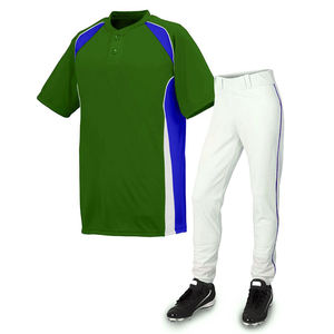 Uniformes de béisbol y sóftbol transpirables de secado rápido de alta calidad hechos a medida ropa deportiva Unisex para adultos - Product Image 1