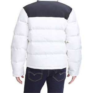 Veste matelassée à bulles en duvet pour homme, design logo, hiver, extérieur, poids lourd, veste à bulles - Product Image 4