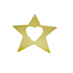 Best Selling Grey Heart Shaped Iron Hanging Decor Eco-Friendly Handmade Wall Decoration in Bulk - Product Image 6