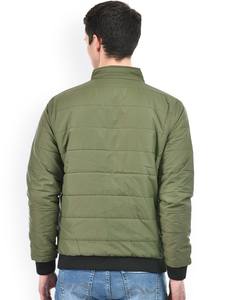 Chaqueta de bombardero acolchada cálida de invierno para hombre de alta calidad, abrigos con cremallera completa a prueba de viento, prendas de vestir, estilo Premium OEM ODM - Product Image 4