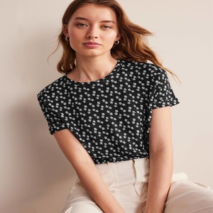 เสื้อยืดครอปสำหรับสุภาพสตรี2023ใหม่ล่าสุดสไตล์ใหม่ล่าสุด - Product Image 4