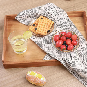 Bandeja otomana de madera de Acacia hecha a mano de primera calidad, superventas, bandejas de madera Natural para mesa de centro, desayuno, uso decorativo para servir - Product Image 4