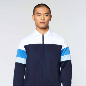 Conjunto de chaqueta y pantalones de chándal deportivo ajustado bordado transpirable de invierno de primera calidad, duradero y cómodo para uso informal en el gimnasio - Product Image 2