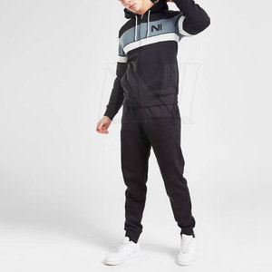 Ensemble de survêtement d'hiver pour hommes XXL de haute qualité, personnalisé, respirant, en tissu 100 % coton, léger, longueur intégrale, vente en gros, OEM - Product Image 4