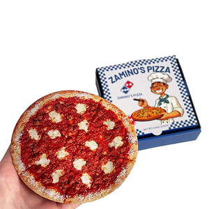 New Style 35 Mylar Bags And Box Child Resistant 3.5g Custom <b>Pizza</b> Die Cut Storage Pouches With <b>Boxes</b> - Product Image 6