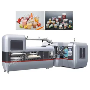 7 Colors Cup Printing Machine Plastic Yogurt