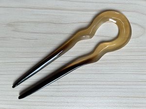 BÚFALO HECHO A MANO PULIDO CUERNO DE BÚFALO ACCESORIOS PARA EL PELO Tenedor de pelo Pasadores Clips para joyería Matiss Hair Styling - Product Image 6