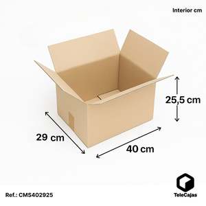 Economic and Functional 40x29x25.5 cm <b>Brown</b> Corrugated Board <b>Box</b> with No Handles for Candle Shipping and Storage - Product Image 2