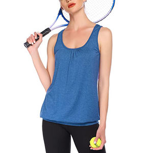 New <b>Womens</b> Racerback <b>Sleeveless</b> T Shirts Breathable Sports <b>Tank</b> <b>Top</b> - Product Image 1