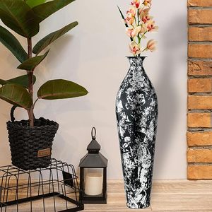 Vase à fleurs de luxe artisanal, décoration, design créatif, vase à fleurs en métal, accessoires de décoration, décoration d'intérieur, vase à fleurs - Product Image 2