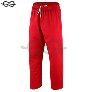 Pantalon de MMA unisexe léger de 8oz pour enfants et adultes, confortable et durable, équipement d'entraînement d'arts martiaux de karaté avec broderie OEM - Product Image 4