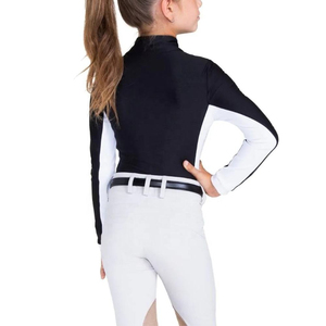 Vêtements d'équitation personnalisés au design moderne, très demandés, couche de base attrayante pour enfants, hauts d'équitation - Product Image 4