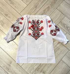 Blusa ucraniana moderna y cómoda bordada tradicional para mujer, Top étnico bohemio, Top campesino elegante bohemio - Product Image 2