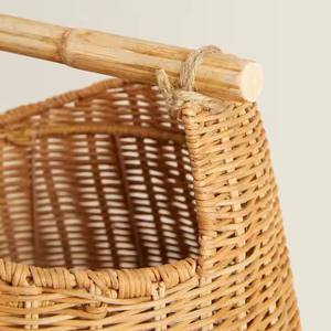 Customized Natural Rattan Storage <b>Basket</b> Home <b>Woven</b> <b>Baskets</b> - Product Image 3