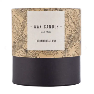 Bán Buôn Sơn Cưới Bao Bì Xi Lanh Trang Chủ Trang Trí Nến Thủy Tinh Jar Với Tùy Chỉnh Sang Trọng Nến Thơm - Product Image 3