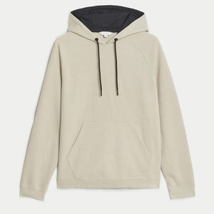 Sweat-shirts pour hommes de qualité supérieure, fabriqués par des professionnels, 80% coton, 20% polyester, motif uni, automne, imperméables, logo personnalisé - Product Image 3