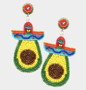 Diseñador de moda al por mayor de varios colores de ganchillo semilla gota pendientes hechos a mano joyería artificial para las mujeres - Product Image 3