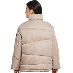 Chaquetas de Invierno para Mujer, Diseño Personalizado, Cierre Completo, Cuello de Alta Calidad, Diseño Holgado y Largo, Cálidas - Product Image 3