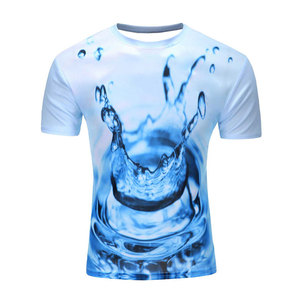 Breathable Plus Size Sublimation Transfer Print <b>Shirts</b> Hot Selling Round Neck High Quality <b>100</b>% <b>Polyester</b> Made in Pakistan - Product Image 1