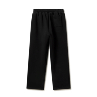 Haute qualité 80% coton 20% polyester pantalons de survêtement à jambes larges cordon de serrage poches noires pantalons pour hommes pantalons baggy joggers grande taille
