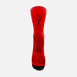 Floky Calza AXSIST 3D M/L Red Sports <b>Socks</b> Football - Product Image 3