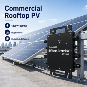 Microinversor Solar Fotovoltaico de 1600W IP66 MPPT para Sistema Solar Conectado a la Red - Product Image 3