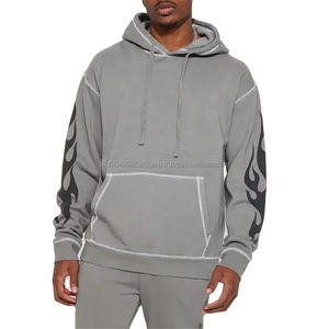 Sweat à capuche surdimensionné de haute qualité personnalisé, sweat à capuche en molleton français, sweat à capuche et sweat-shirts pour hommes grande taille - Product Image 1