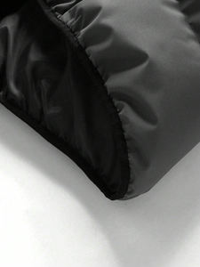Chaleco Acolchado Ligero de Invierno para Hombre, Estilo Formal, con Cremallera, Transpirable, de Lona, Talla Grande, Ropa Exterior - Product Image 6