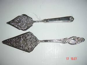 Juego de servir pasteles de alta calidad, fiestas de cumpleaños, bodas y eventos, herramientas decorativas para servir pasteles, latón hecho a mano, superventas - Product Image 3