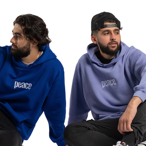 Sudadera con Capucha para Hombre, Cómoda, 350 GSM, Invierno, Logotipo Bordado, Ropa Casual, Forro Polar, Resistente al Viento, Transpirable, Ecológica, OEM - Product Image 5