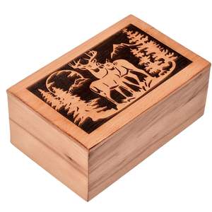 กล่องเผาศพไม้บีชสําหรับเถ้ามนุษย์ Dear Tree โกศเผาศพส่วนบุคคลสําหรับสัตว์เลี้ยงงานฝีมือฝัง - Product Image 3