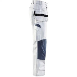Pantalons de travail modernes pour hommes, coupe slim, pour l'extérieur, avec tissu flexible et disposition de poches multifonctionnelle - Product Image 6