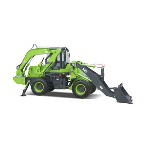 Chargeuse pelleteuse hydraulique CAT avec godet chargeur et bras de creusement arrière - Product Image 6