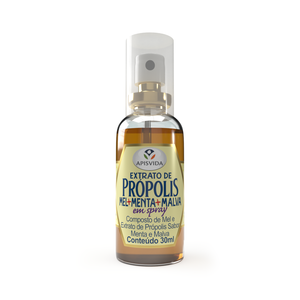 Apisvida Kids Propolis verte brésilienne avec miel en spray 35 ml et gouttes de propolis aqueuses à la fraise 30 ml - Product Image 2