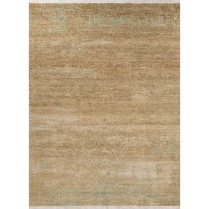 Entropy Gold Hand Knotted Wool <b>Rug</b> AKWL-1824(MICV) Large Rectangle Abstract Pattern for Home Living Room Decor 10mm <b>Thickness</b> - Product Image 1