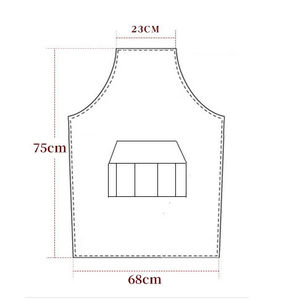 Tablier de cuisine Baber Server de restaurant avec poches pour chef de cuisine en denim à dos croisé personnalisé - Product Image 5