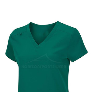2026 Medical Nursing <b>Scrub</b> <b>Sets</b> Custom Logo Printing High Quality Knitted Fabric Hospital Uniform - Product Image 5